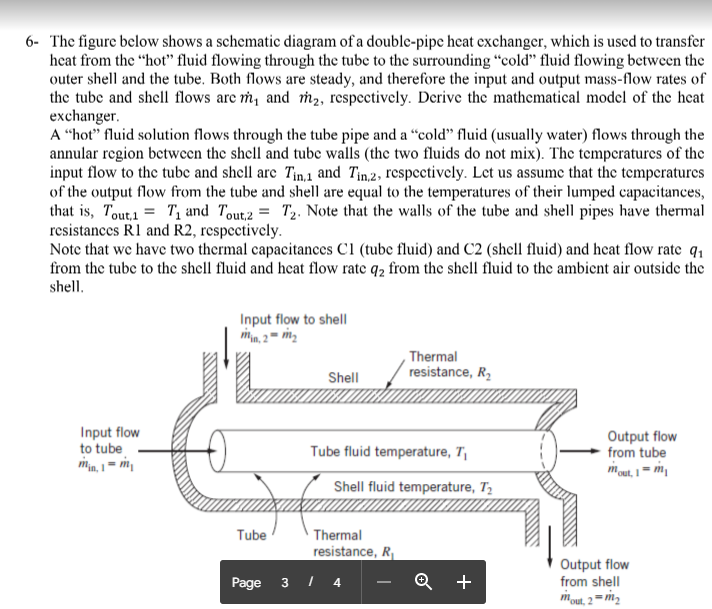 Solved The figure below shows a schematic diagram of a | Chegg.com