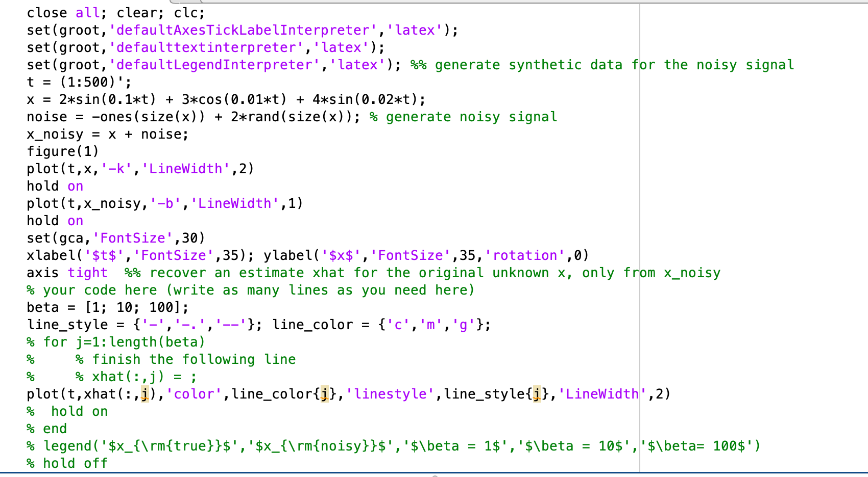 Solved This is a MATLAB question based on Computational | Chegg.com