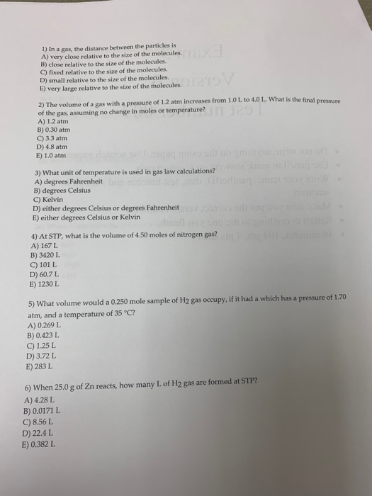 in a gas the distance between the particles is in a gas the distance between the particles is