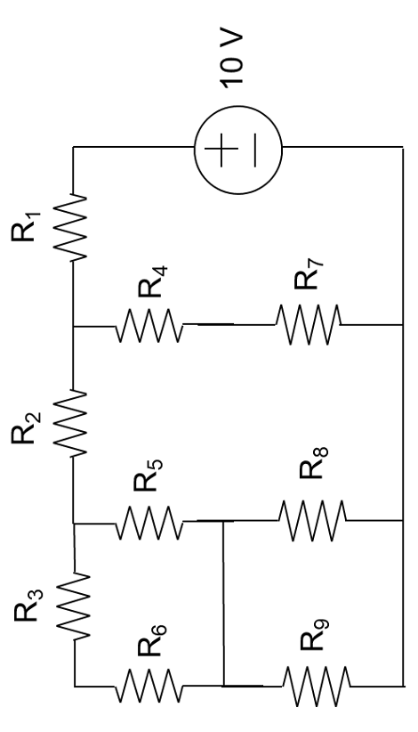 Solved Find the voltages across all of the resistors in the | Chegg.com