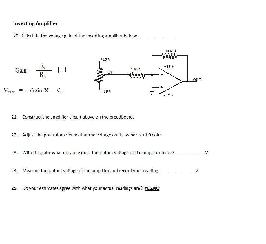 Solved Objectives In this lab exercise, you will construct | Chegg.com