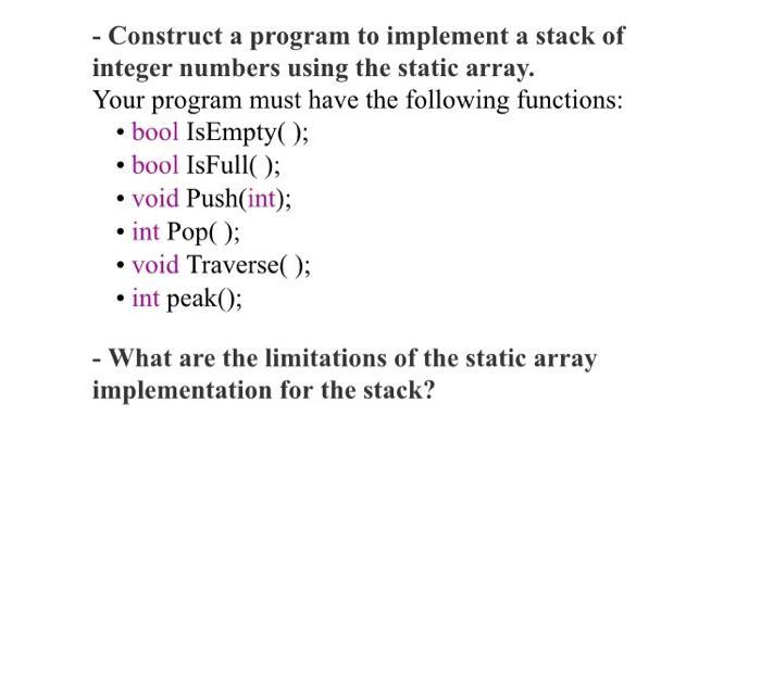 Solved create simple program in C++ for this requirements in | Chegg.com