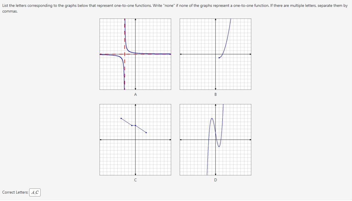 Solved Correct Letters: | Chegg.com