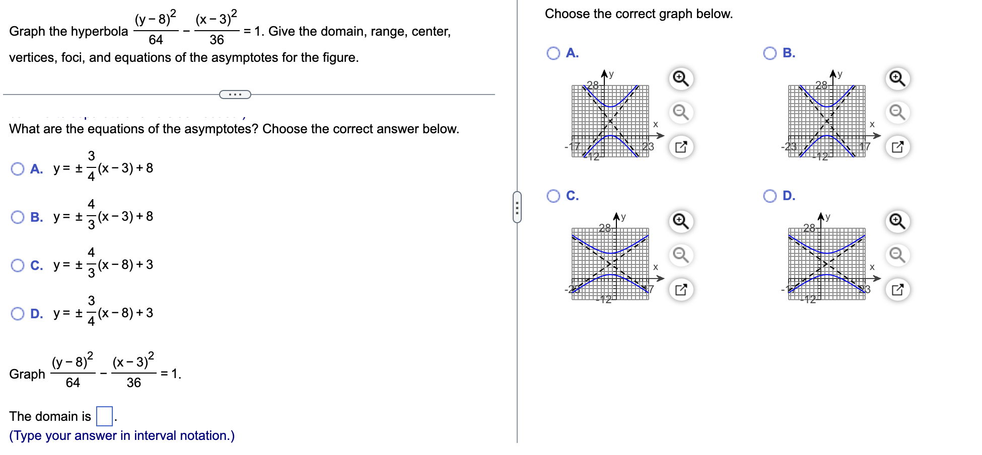 solved-choose-the-correct-graph-below-y-8-2-x-3-2-graph-chegg