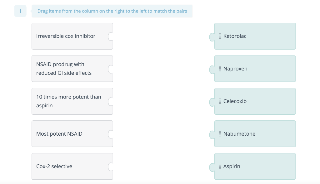 Solved Naproxen has longer halflife and is more potent than