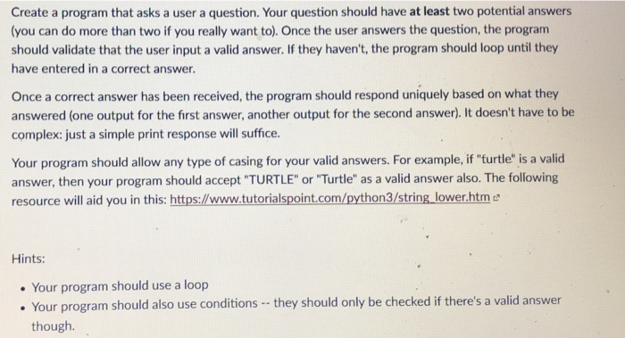 Solved In python please Make it | Chegg.com