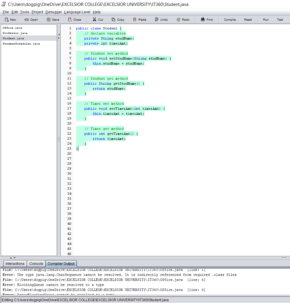 Solved PLEASE HELP ME TROUBLESHOOT MY PROGRAM! I am | Chegg.com