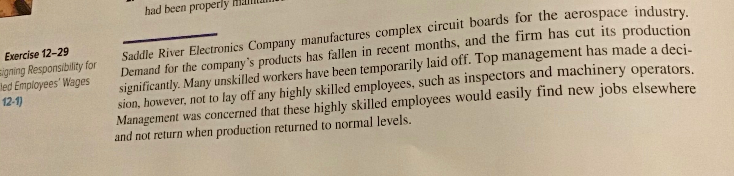 Solved had been properly Exercise 1229 signing