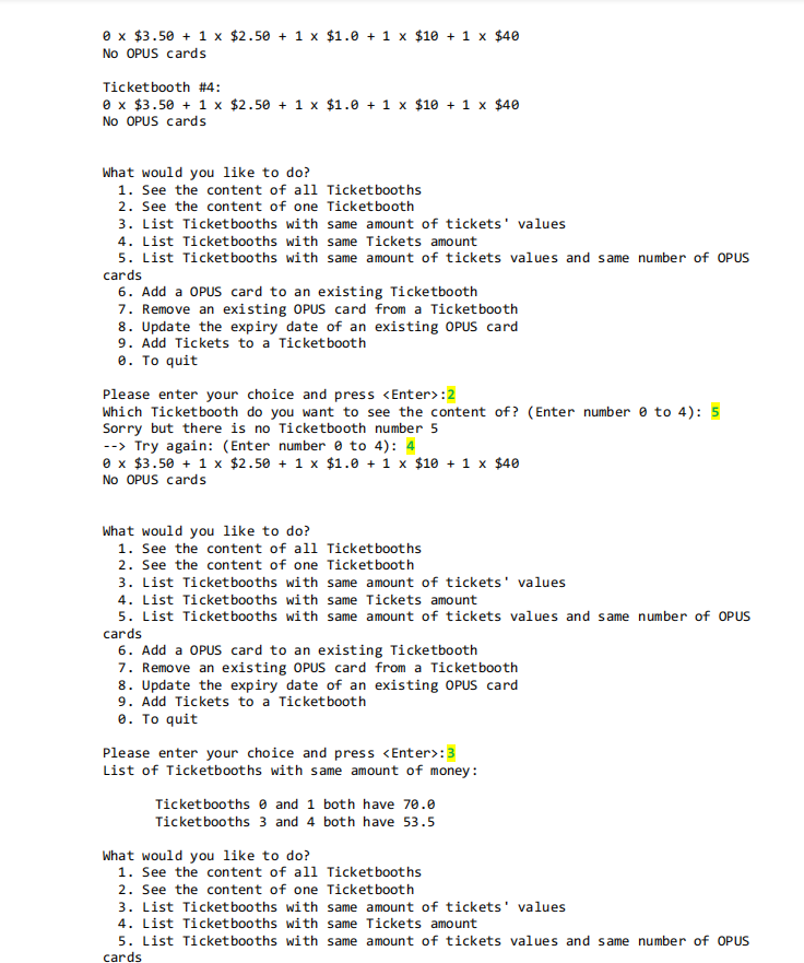 Solved Use JAVA to write a program Ticketbooth Simulator A | Chegg.com