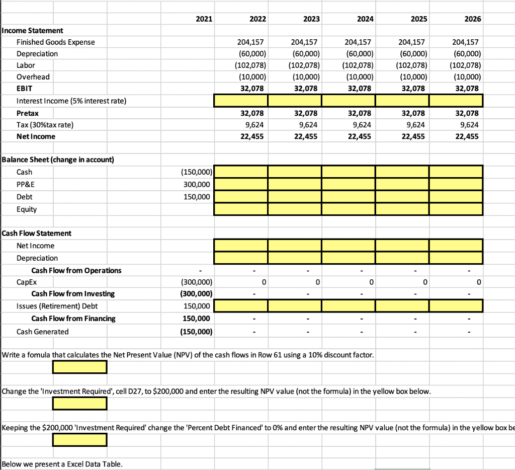 2021 2022 2023 2024 2025 2026 Income Statement | Chegg.com