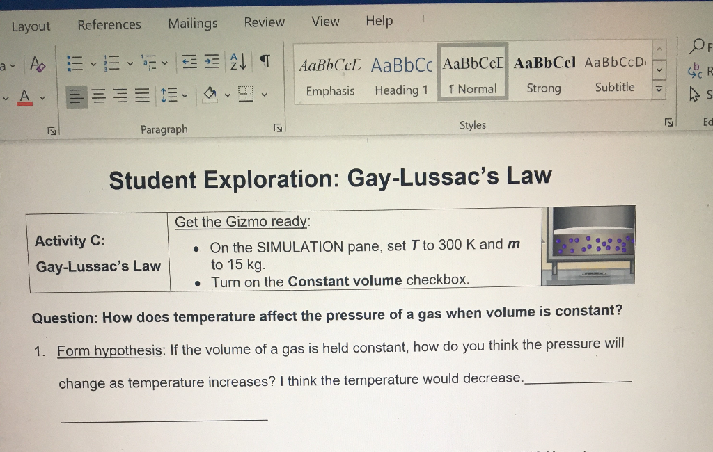 Gas Law Review Worksheet Answers Chalk Iworksheet Co