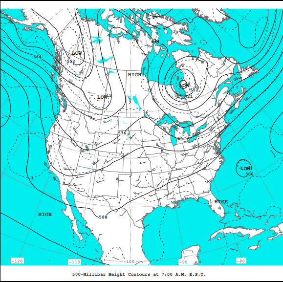 Solved NOAA Weather Maps: August 15, 2017 1.Look at the | Chegg.com