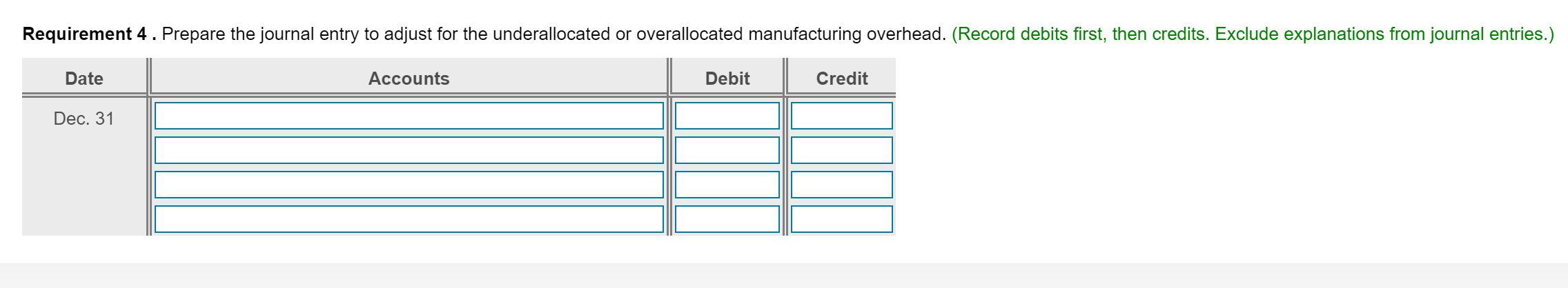 Solved I need help please with a accounting problem for | Chegg.com