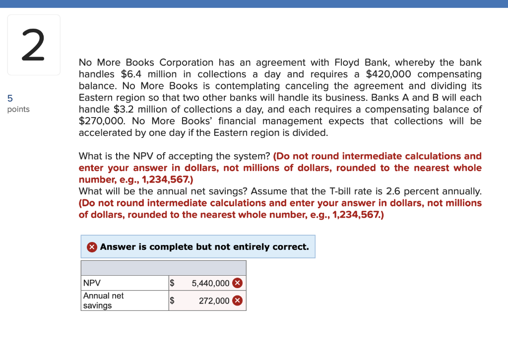 Solved 2 5 points No More Books Corporation has an agreement