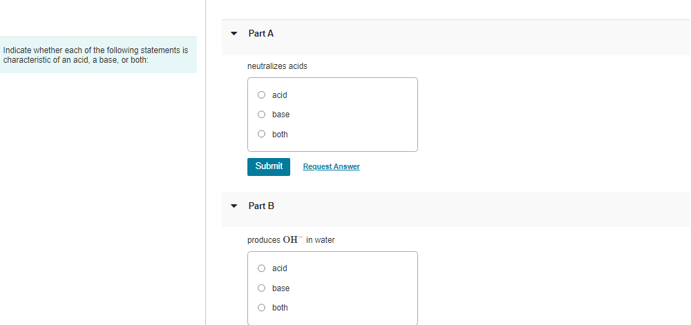 Indicate whether each of the following statements is | Chegg.com