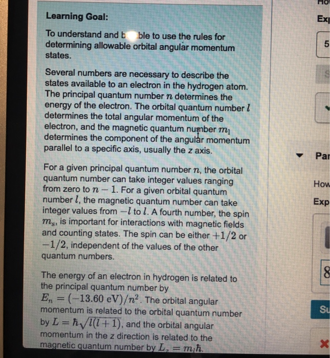 Solved Learning Goal: Ex To Understand And B Ble To Use The | Chegg.com