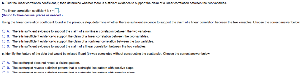Solved Use the given data set to complete parts (a) through | Chegg.com