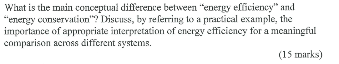 Solved What is the main conceptual difference between | Chegg.com
