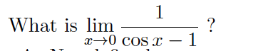 Solved Hi there, I know the limit is negative infinity but | Chegg.com