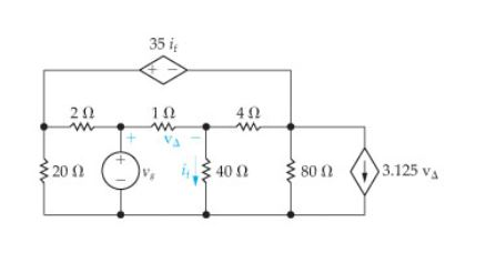 Solved The source voltage Vg in the circuit in figure | Chegg.com
