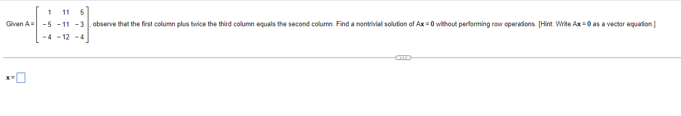 Solved x= | Chegg.com