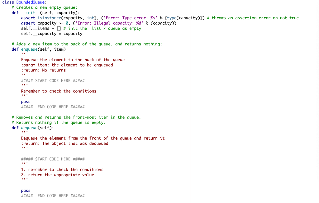 Exercise 1: Complete the Bounded and Circular Queue | Chegg.com