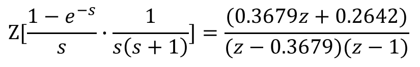 Solved How to do z transfer from left side to right side? | Chegg.com