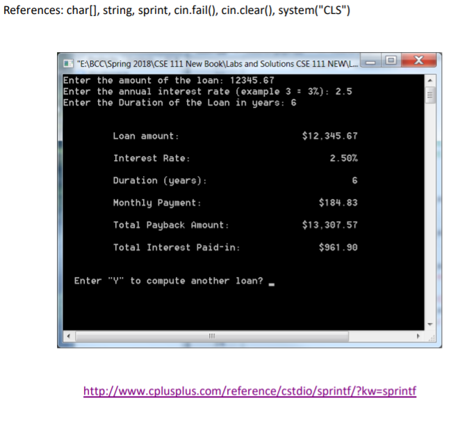 Solved CSE 112 – Lab #12 Modified Mortgage Payment Program | Chegg.com