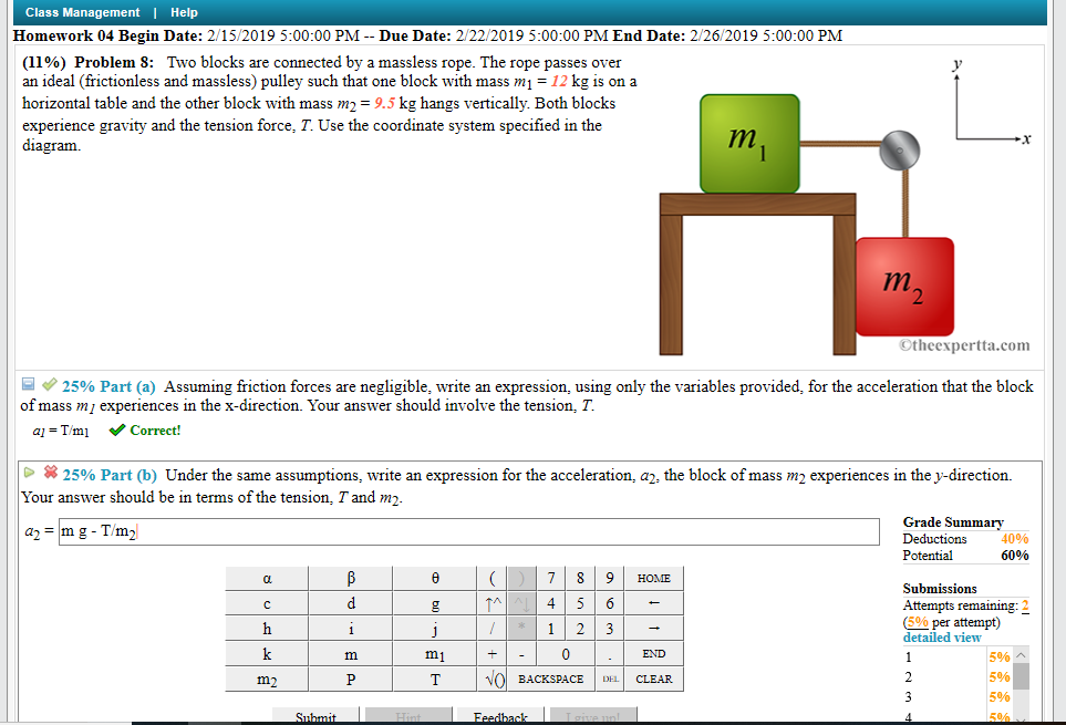 Solved I am needing help with part B. I have no idea why I | Chegg.com