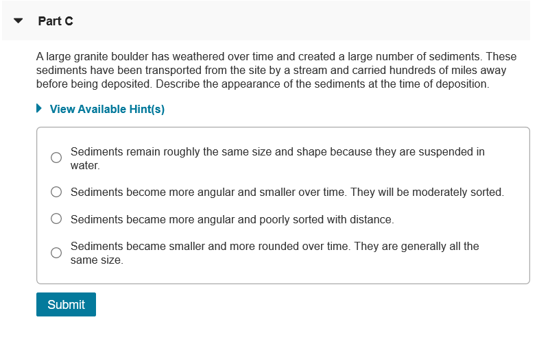 Solved Part A Which of the following substances would make | Chegg.com