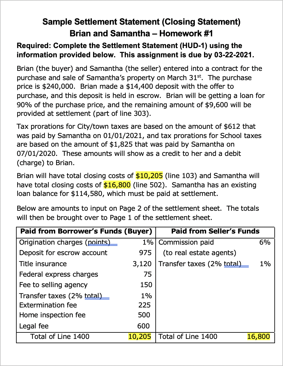 closing statement example