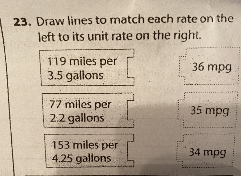 Solved 23. Draw lines to match each rate on the left to its | Chegg.com