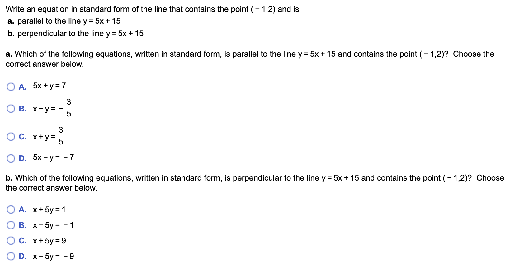 solved-write-an-equation-in-standard-form-of-the-line-that-chegg