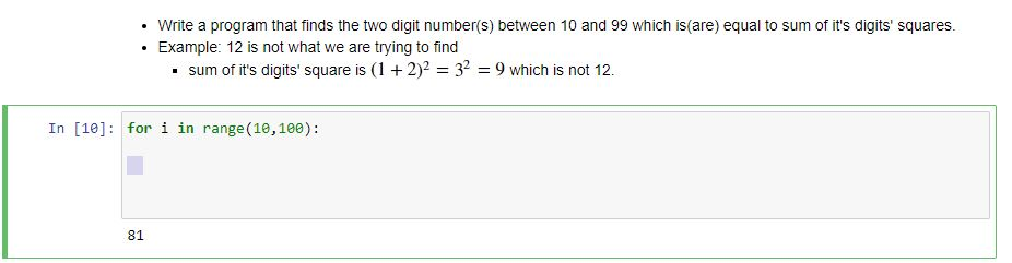 Solved • Write a program that finds the two digit number(s) | Chegg.com