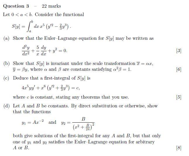 Solved Question 3−22 marks Let 0 | Chegg.com