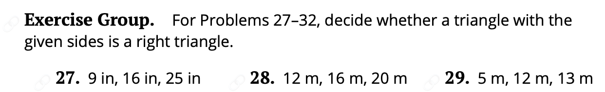 Solved Exercise Group. For Problems 27–32, decide whether a | Chegg.com