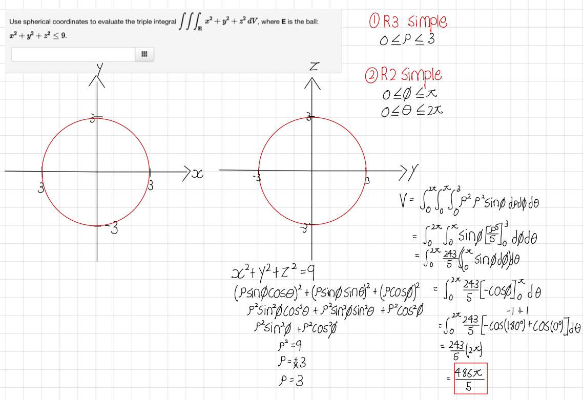 Solved Use Spherical Coordinates To Evaluate The Triple | Chegg.com