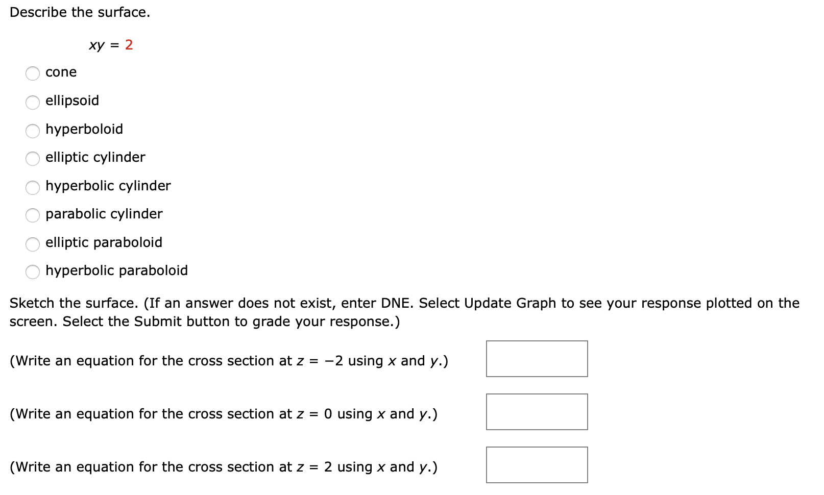 solved-describe-the-surface-x2-z2-5-sphere-ellipsoid-chegg