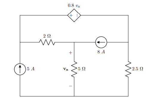 Solved Consider the circuit shown in figure 6, by means of a | Chegg.com