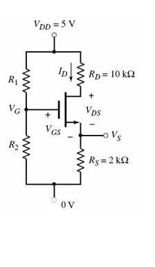 Solved For the circuit below, when VGS>=0.7V, the transistor | Chegg.com