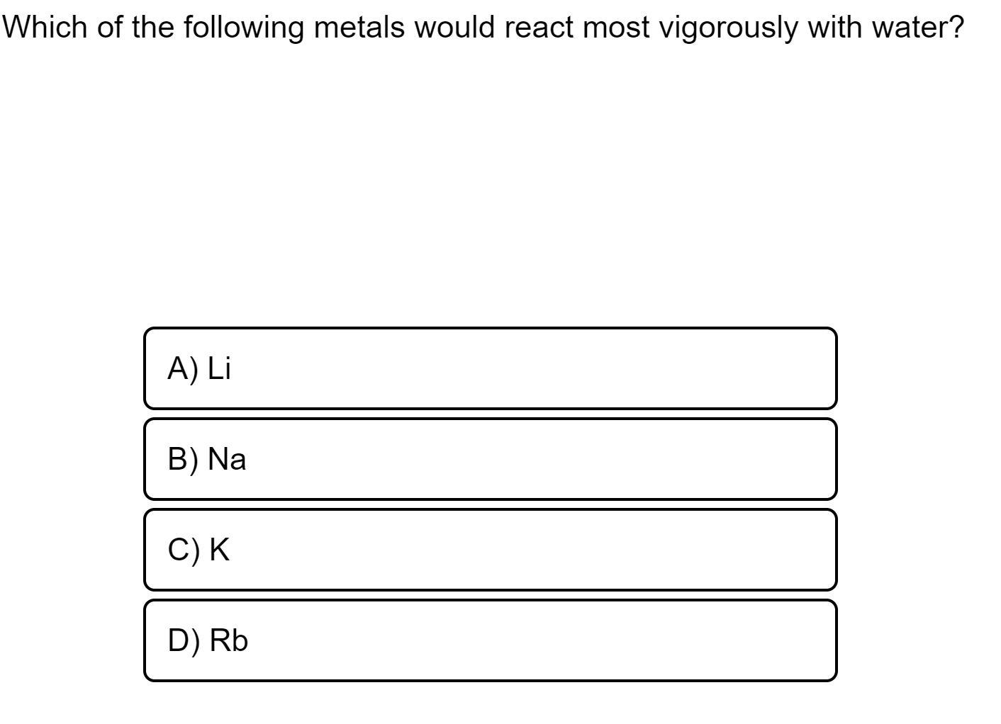 solved-which-of-the-following-metals-would-react-most-chegg