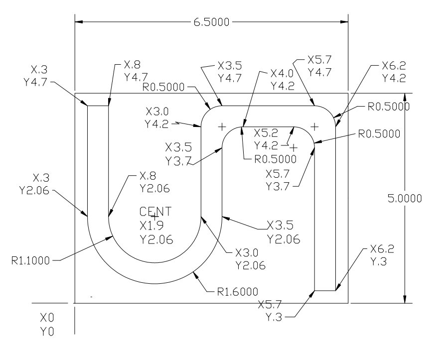 Solved N1 GOO G90 G70 G40 F20.0 N2 TO ZO N3 XO YO N4 T3 N5 | Chegg.com