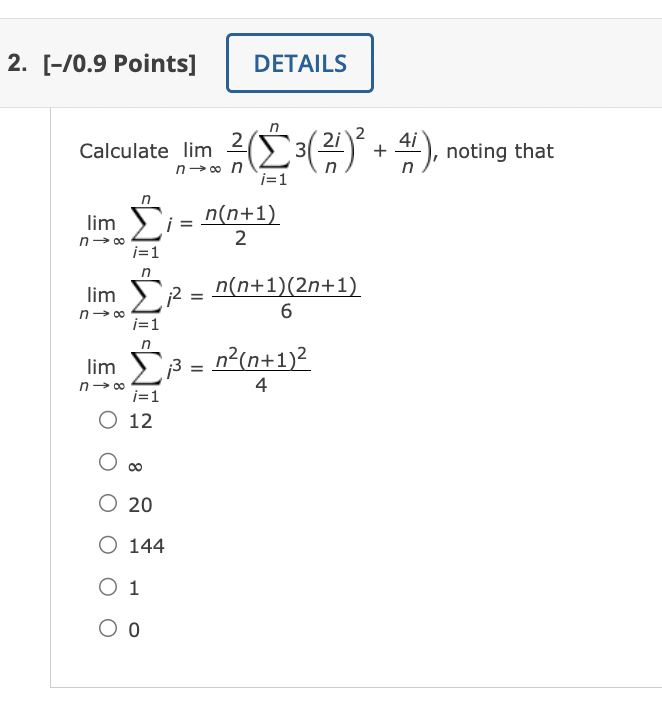 Solved Please explain how to do this. The answer is 12 but I | Chegg.com