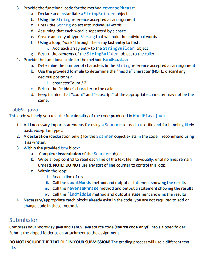 Solved I need assistance in completing this program: below | Chegg.com