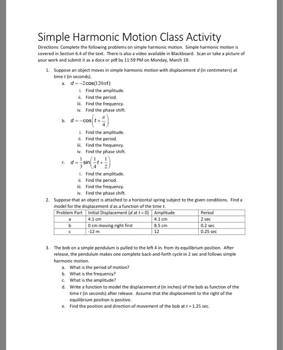 simple-harmonic-motion-worksheet