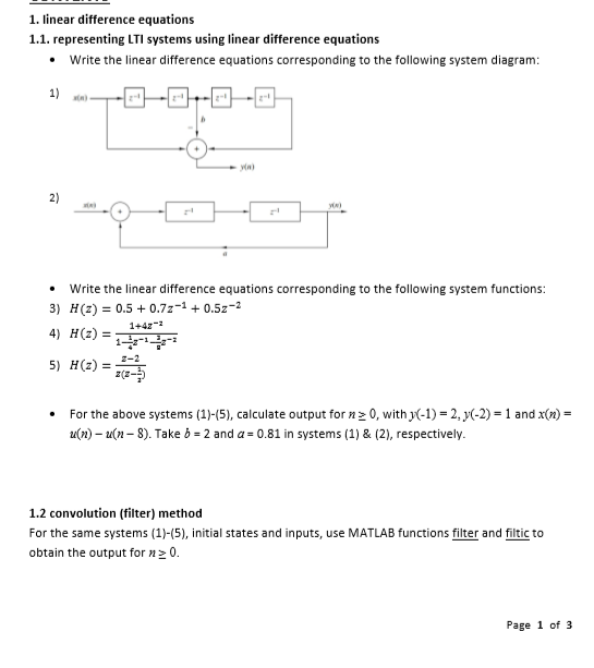 Solved Pls Help Me Do The Task 1 In The Matlab, HELP ME ONLY | Chegg.com