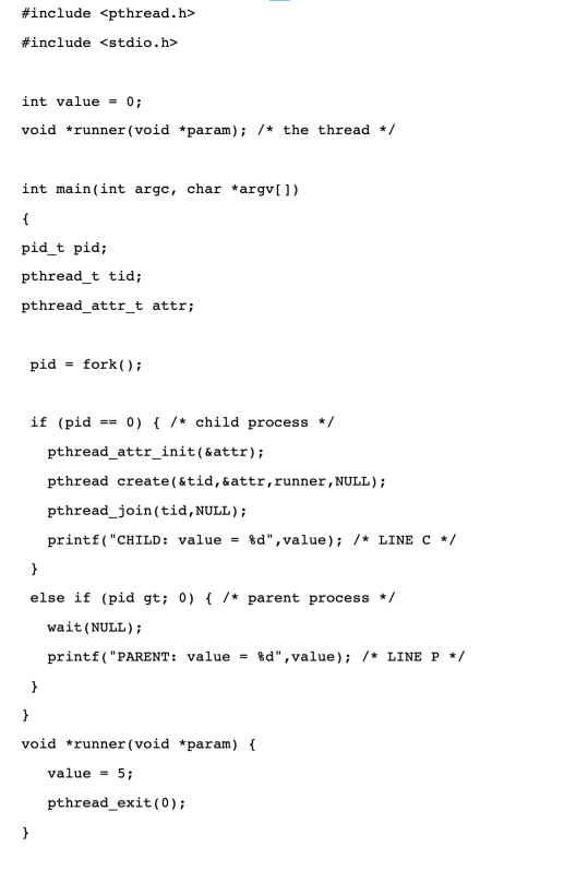 Solved 1- I NEED HELP IN THIS USING LINUX a) The program | Chegg.com