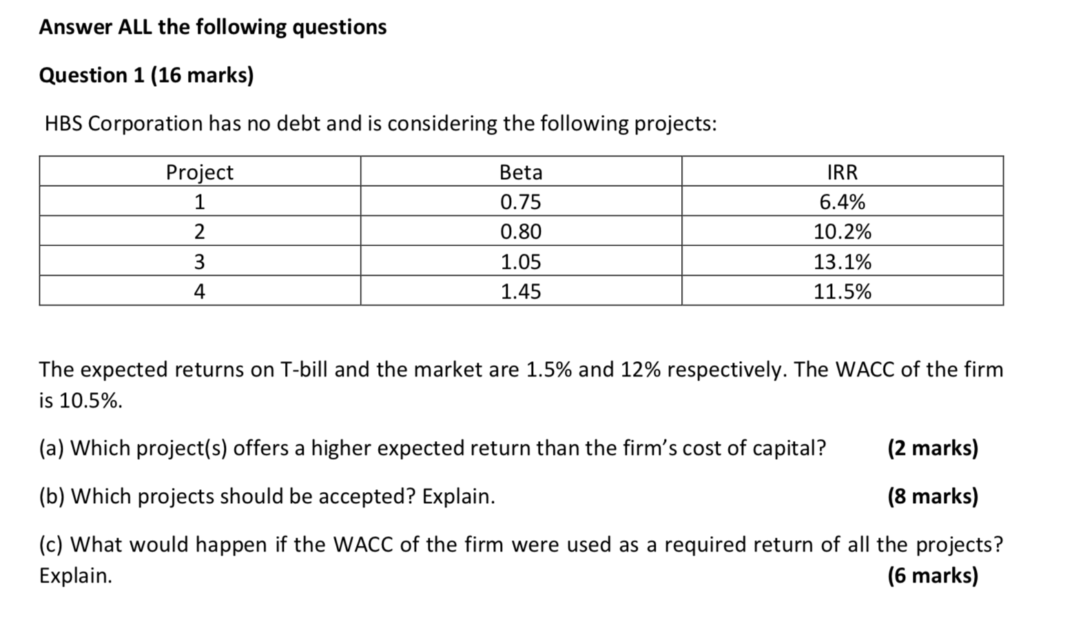 Solved Answer ALL The Following Questions Question 1 (16 | Chegg.com