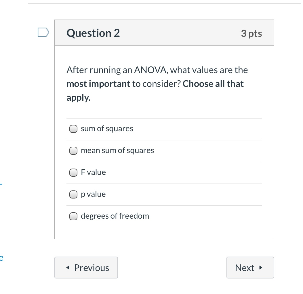 Solved Question 1 3 pts What is the difference between | Chegg.com