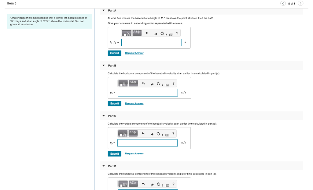 solved-item-5-part-a-a-major-leaguer-hits-a-baseball-so-that-chegg